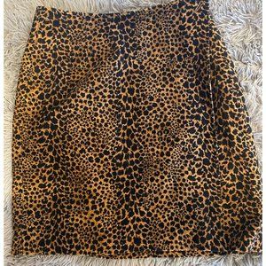 Liz Claiborne Cheetah Skirt
